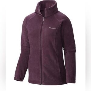 Columbia Women's Full-Zip Fleece Jacket - Plum